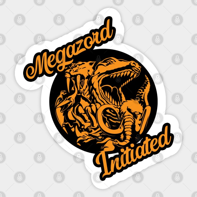 MegaZord Initiated Sticker by Classic_ATL